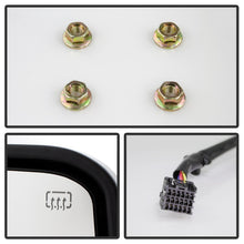 Cargar imagen en el visor de la galería, xTune Chevy Silverado 14-16 Heated Amber LED Signal Telescoping Mirrors MIR-CSIL14S-G2-PWH-AM-SET
