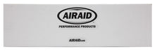 Cargar imagen en el visor de la galería, Airaid 97-06 Jeep Wrangler TJ 4.0L CAD Sistema de admisión con tubo (medio seco/rojo)