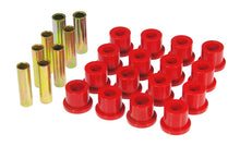 Cargar imagen en el visor de la galería, Prothane 68-72 Ford F250 2wd Rear Spring &amp; Shackle Bushings - Red