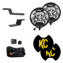 Cargar imagen en el visor de la galería, KC HiLiTES 21+ Ford Bronco SlimLite LED Sistema de 2 luces Kit de luces para zanjas