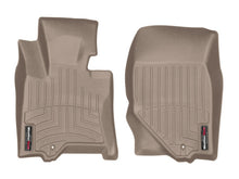 Load image into Gallery viewer, WeatherTech 08-13 Infinity EX35 / 14-15/16+ Infinity QX50 Front FloorLiner - Tan (AWD and RWD)