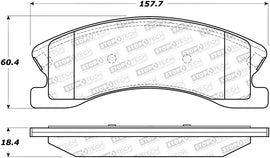 StopTech Street Brake Pads