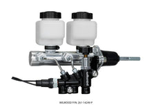 Load image into Gallery viewer, Wilwood Tandem Remote M/C Kit w L/H Brkt &amp; Prop Valve - 7/8in Bore Ball Burnished-W/Pushrod