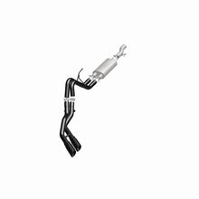 Cargar imagen en el visor de la galería, MagnaFlow SYS Cat-Back 10-14 Ford Raptor 6.2L V8 2.5/3in Black Dual Same Side Exit Rear 3.5 Tips