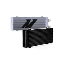 Cargar imagen en el visor de la galería, Mishimoto Universal Medium Bar and Plate Dual Pass Silver Oil Cooler