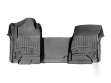 Cargar imagen en el visor de la galería, WeatherTech 2014+ Chevrolet Silverado 1500/2500/3500 Double/Crew Cab Vinyl Front FloorLiner - Black