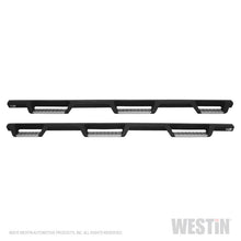 Cargar imagen en el visor de la galería, Westin/HDX 99-16 Ford F-250/350 Crew Cab (6.75ft Bed) Stainless Drop Nerf Step Bars - Textured Black