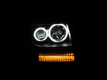 Cargar imagen en el visor de la galería, ANZO 2007-2012 Dodge Nitro proyector faros con Halo negro (CCFL) G2