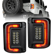 Cargar imagen en el visor de la galería, Oracle 07-17 Jeep Wrangler JK Flush Mount LED Tail Lights - Tinted SEE WARRANTY