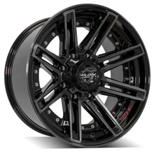 Cargar imagen en el visor de la galería, 4PLAY Gen2 4P08 20x10 8x6.5" Gloss Black w/ Brushed Face &amp; Tinted Clear