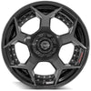 4PLAY Gen2 4P50 22x12 6x135mm & 6x5.5" Gloss Black w/ Brushed Face & Tinted Clear