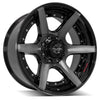 4PLAY Gen2 4P60 22x10 8x170mm Gloss Black w/ Brushed Face & Tinted Clear