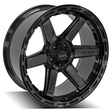 Cargar imagen en el visor de la galería, 4PLAY Gen3 4P63 22x10 5x5" &amp; 5x5.5" Gloss Black w/ Brushed Face &amp; Tinted Clear