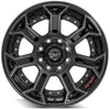 4PLAY Gen2 4P70 20x10 8x170mm Gloss Black w/ Brushed Face & Tinted Clear