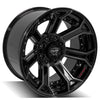4PLAY Gen2 4P70 22x12 8x6.5" Gloss Black w/ Brushed Face & Tinted Clear