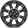 4PLAY Gen3 4P83 20x10 5x5" & 5x5.5" Gloss Black w/ Brushed Face & Tinted Clear