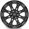 4PLAY Gen3 4P83 20x10 6x135mm & 6x5.5" Gloss Black w/ Brushed Face & Tinted Clear