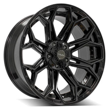 Cargar imagen en el visor de la galería, 4PLAY Gen3 4P83 22x10 5x5" &amp; 5x5.5" Gloss Black w/ Brushed Face &amp; Tinted Clear