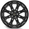4PLAY Gen3 4P83 22x12 5x5" & 5x5.5" Gloss Black w/ Brushed Face & Tinted Clear