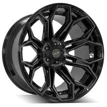 Cargar imagen en el visor de la galería, 4PLAY Gen3 4P83 22x12 5x5" &amp; 5x5.5" Gloss Black w/ Brushed Face &amp; Tinted Clear