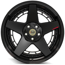 Load image into Gallery viewer, 4PLAY Forged Series 4PF5 20x9 5x150mm Matte Black Center w/ Gloss Black Barrel