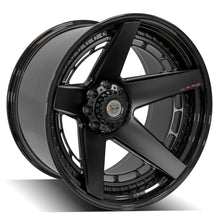 Cargar imagen en el visor de la galería, 4PLAY Forged Series 4PF5 24x14 8x180mm Matte Black Center w/ Gloss Black Barrel