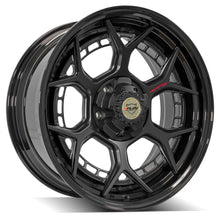 Load image into Gallery viewer, 4PLAY Forged Series 4PF6 20x9 5x5" &amp; 5x5.5" Matte Black Center w/ Gloss Black Barrel