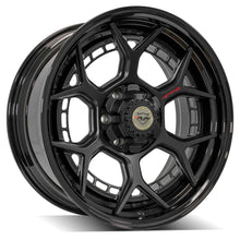 Load image into Gallery viewer, 4PLAY Forged Series 4PF6 20x9 6x135mm &amp; 6x5.5" Matte Black Center w/ Gloss Black Barrel