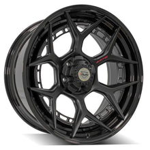 Load image into Gallery viewer, 4PLAY Forged Series 4PF6 22x10 5x5" &amp; 5x5.5" Matte Black Center w/ Gloss Black Barrel