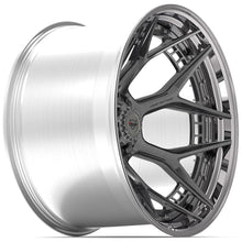 Load image into Gallery viewer, 4PLAY Forged Series 4PF6 24x14 6x135mm &amp; 6x5.5" Brushed w/ Tinted Clear Center &amp; Polished Barrel