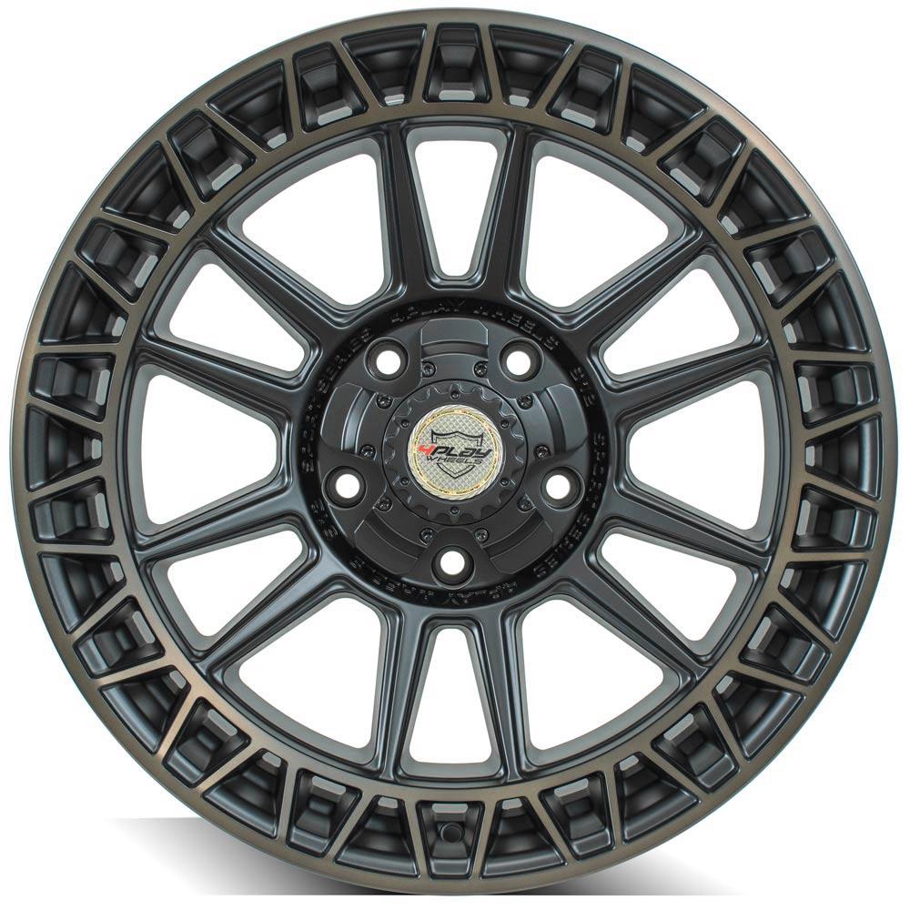 4PLAY Sport Series 4PS12 20x9 5x150mm Satin Machined w/ Bronze