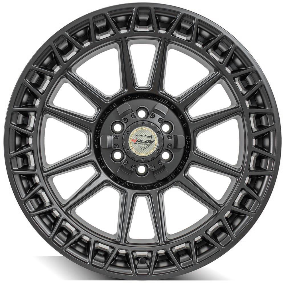 4PLAY Sport Series 4PS12 20x9 6x120mm Satin Black Wheel