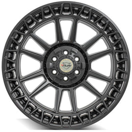 4PLAY Sport Series 4PS12 20x9 6x120mm Satin Black Wheel