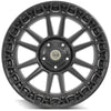 4PLAY Sport Series 4PS12 22x9 5x5" & 5x5.5" Satin Black Wheel