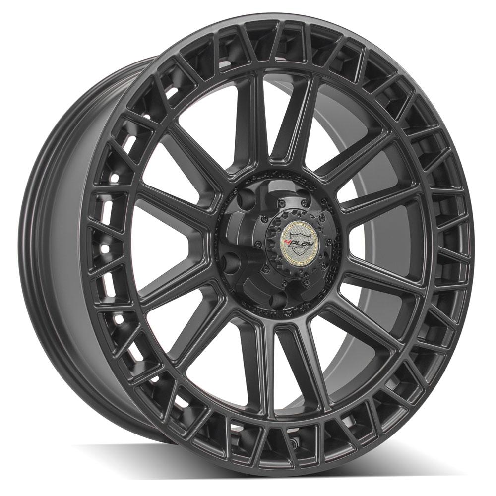4PLAY Sport Series 4PS12 22x9 5x5" & 5x5.5" Satin Black Wheel