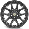 4PLAY Sport Series 4PS50 22x9 5x5" & 5x5.5" Satin Black Wheel