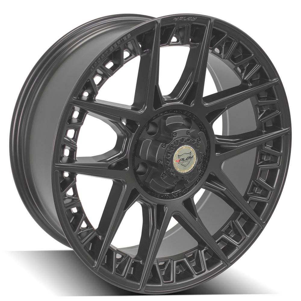 4PLAY Sport Series 4PS50 22x9 5x5" & 5x5.5" Satin Black Wheel