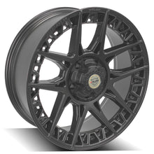 Cargar imagen en el visor de la galería, 4PLAY Sport Series 4PS50 22x9 5x5" &amp; 5x5.5" Satin Black Wheel