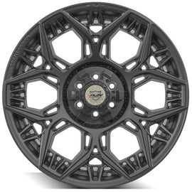 4PLAY Sport Series 4PS60 20x9 6x120mm Satin Black Wheel