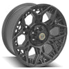 4PLAY Sport Series 4PS60 20x9 6x120mm Satin Black Wheel