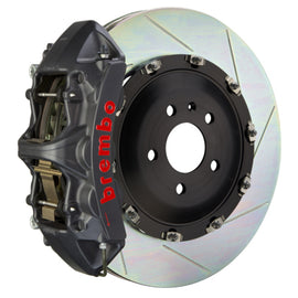 Brembo 03-09 Range Rover Delantero GTS BBK 6 Pistón Fundido 405x34 2pc Rotor Ranurado Tipo 1-Negro HA