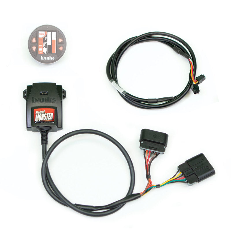 Refuerzo de sensibilidad del acelerador Monster del pedal de potencia de Banks para uso con Exst. iDash-07,5-19 GM 2500/3500