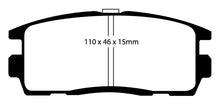 Cargar imagen en el visor de la galería, EBC 10+ Chevrolet Equinox 2.4 Yellowstuff Rear Brake Pads