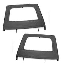 Cargar imagen en el visor de la galería, Rugged Ridge Upper Door Kit Rear Black 07-18 4-Dr Jeep Wrangler JK