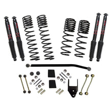 Cargar imagen en el visor de la galería, Skyjacker 2020 Jeep JL 4WD Diesel 3.5-4in Dual Rate Long Travel Sus Lift Kit w/ Black Max Shocks