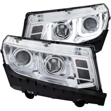Cargar imagen en el visor de la galería, ANZO 2014-2015 Chevrolet Camaro Projector Headlights w/ U-Bar Chrome