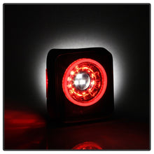 Cargar imagen en el visor de la galería, Spyder 19-20 Jeep Wrangler - Full LED Tail Lights - Seq Turn Signal - Black ALT-YD-JW19-SEQ-BK