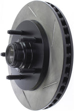 Cargar imagen en el visor de la galería, StopTech Power Slot 12/99-11/04 Ford F150 2WD Lightning Front Left Slotted Rotor