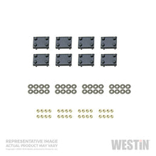 Cargar imagen en el visor de la galería, Westin 2005-2018 Toyota Tacoma Ext/Dbl Cab Premier Oval Nerf Kit de montaje de barra de paso - Negro