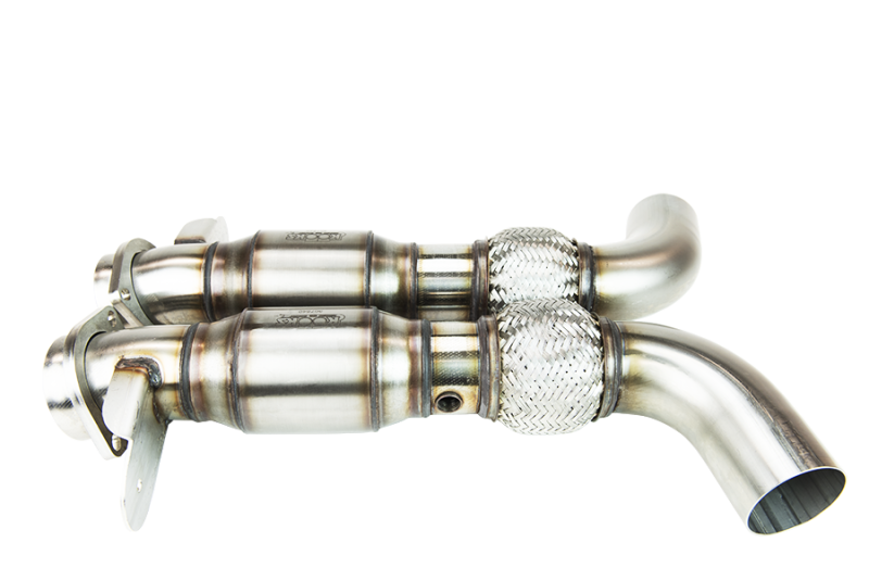 Kooks 2015+ Ford Mustang GT350 5.2L 3 pulgadas x 2-3/4 pulgadas Cat SS X-Pipe Kooks HDR requerido